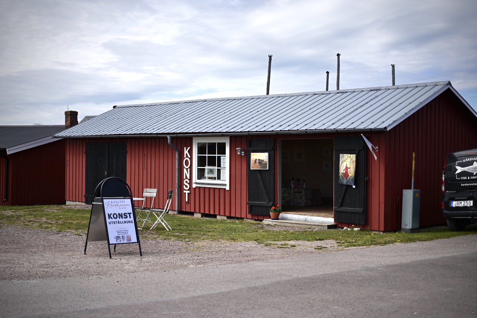 Galleri Kårehamn Foto på Galleri Kårehamn, Öland.