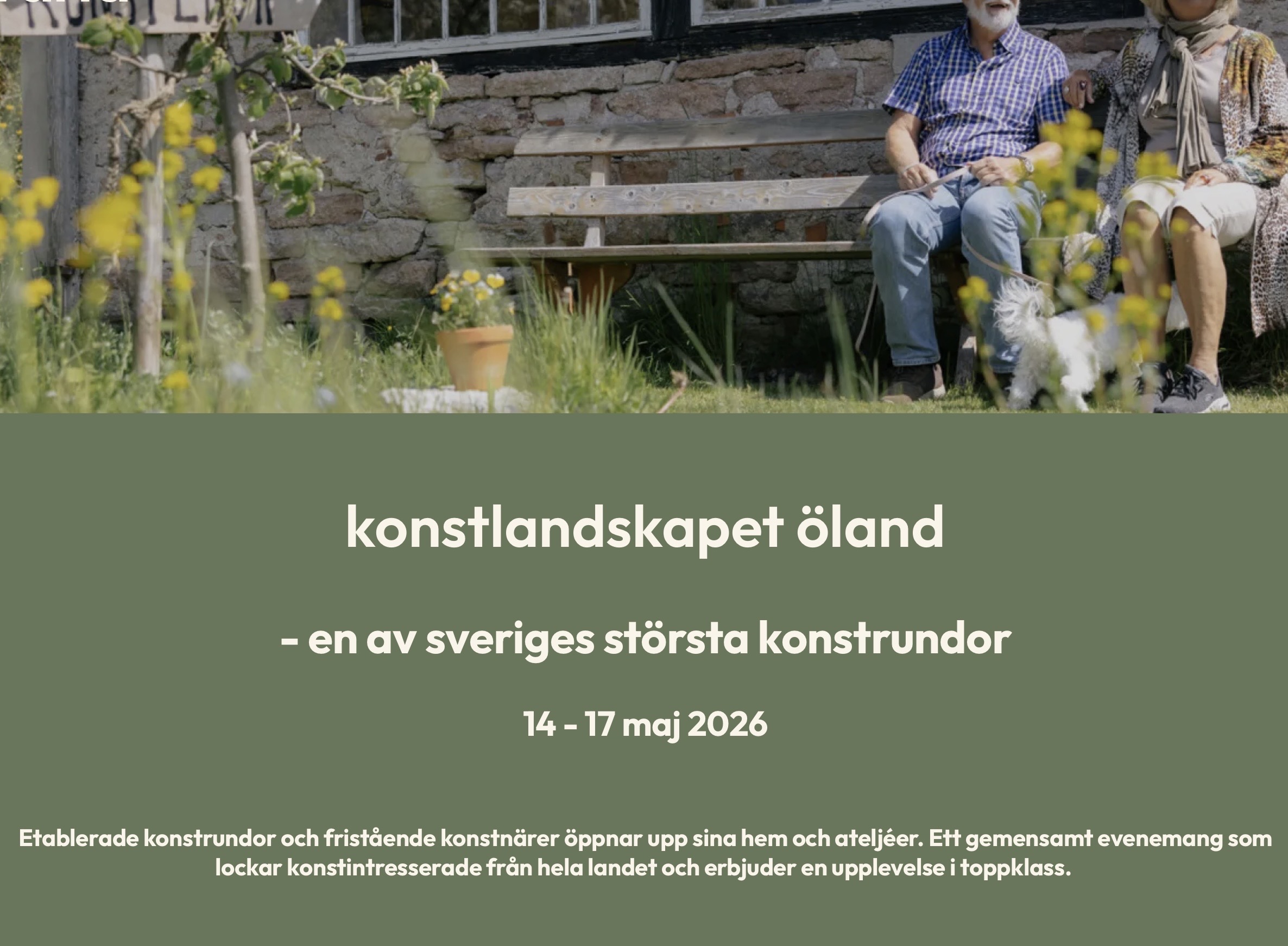 Konstlandskapet Öland Foto på tavla föreställande ett träd med rötter, i fritt broderi.